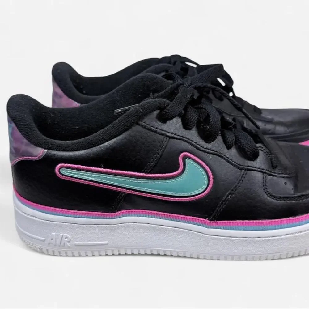Nike Air Force 1 LV8 Sport GS in the coveted “South Beach” / Miami Vice colorway